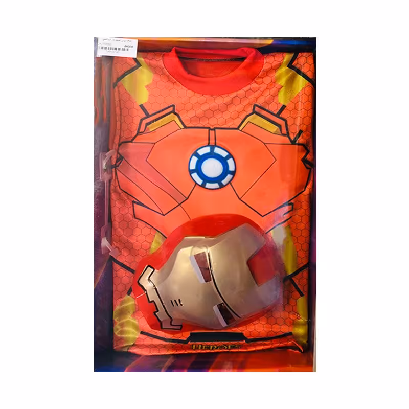 لباس  کودک عضله دار مرد آهنی کودک مدل 7451