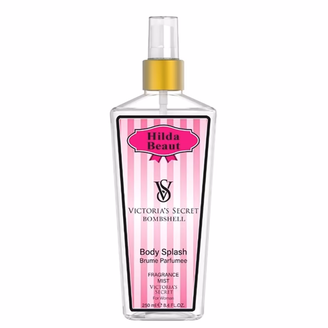 بادی اسپلش زنانه هیلدا بیوت (Hilda Beaut) مدل VICTORIA SECRET BOMBSHELL حجم 250 میلی لیتر