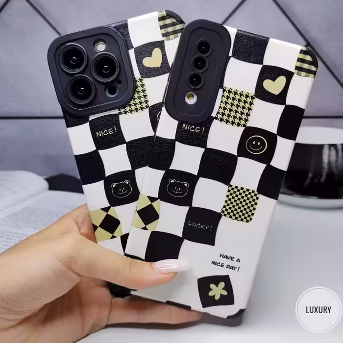 قاب گوشی مناسب سامسونگ ,شیائومی و آیفون طرح have nice day 