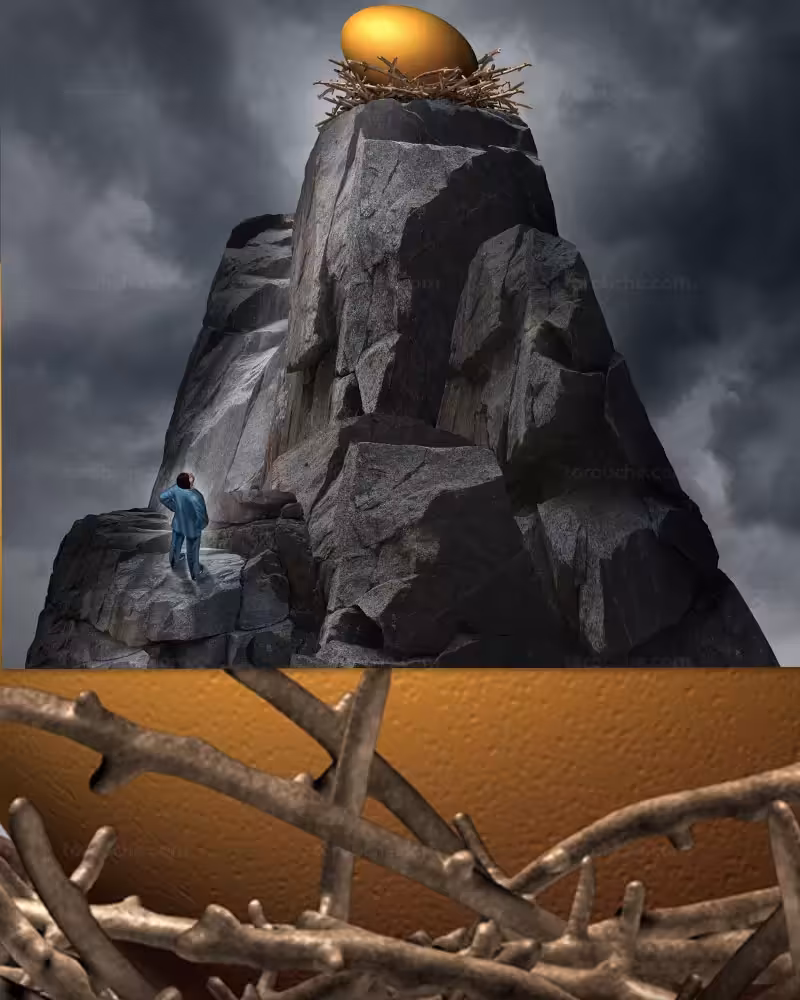 عکس مفهومی فرصت طلایی | گرافیک با طعم تربچه