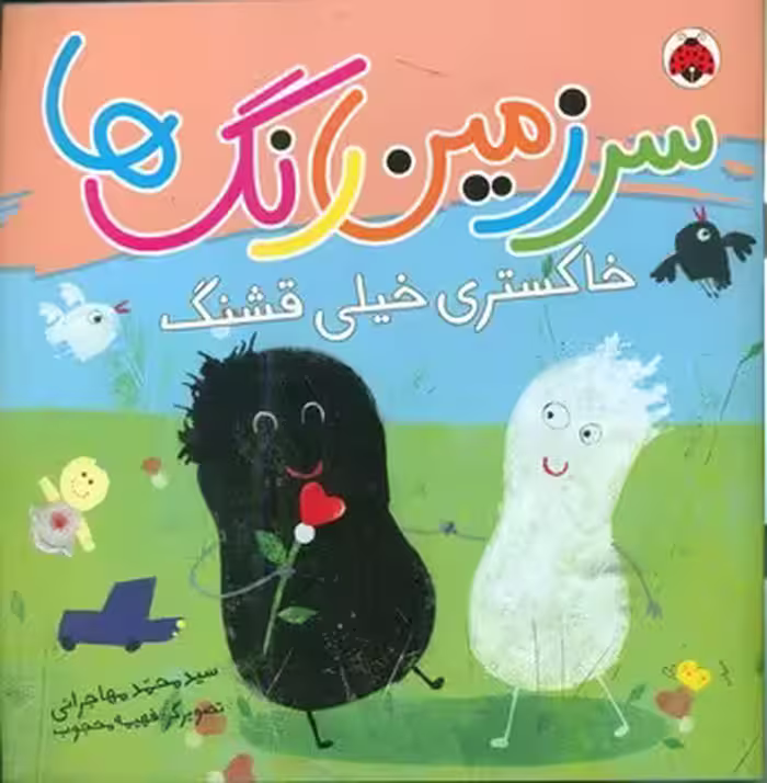 کتاب سرزمین رنگ ها خاکستری خیلی قشنگ