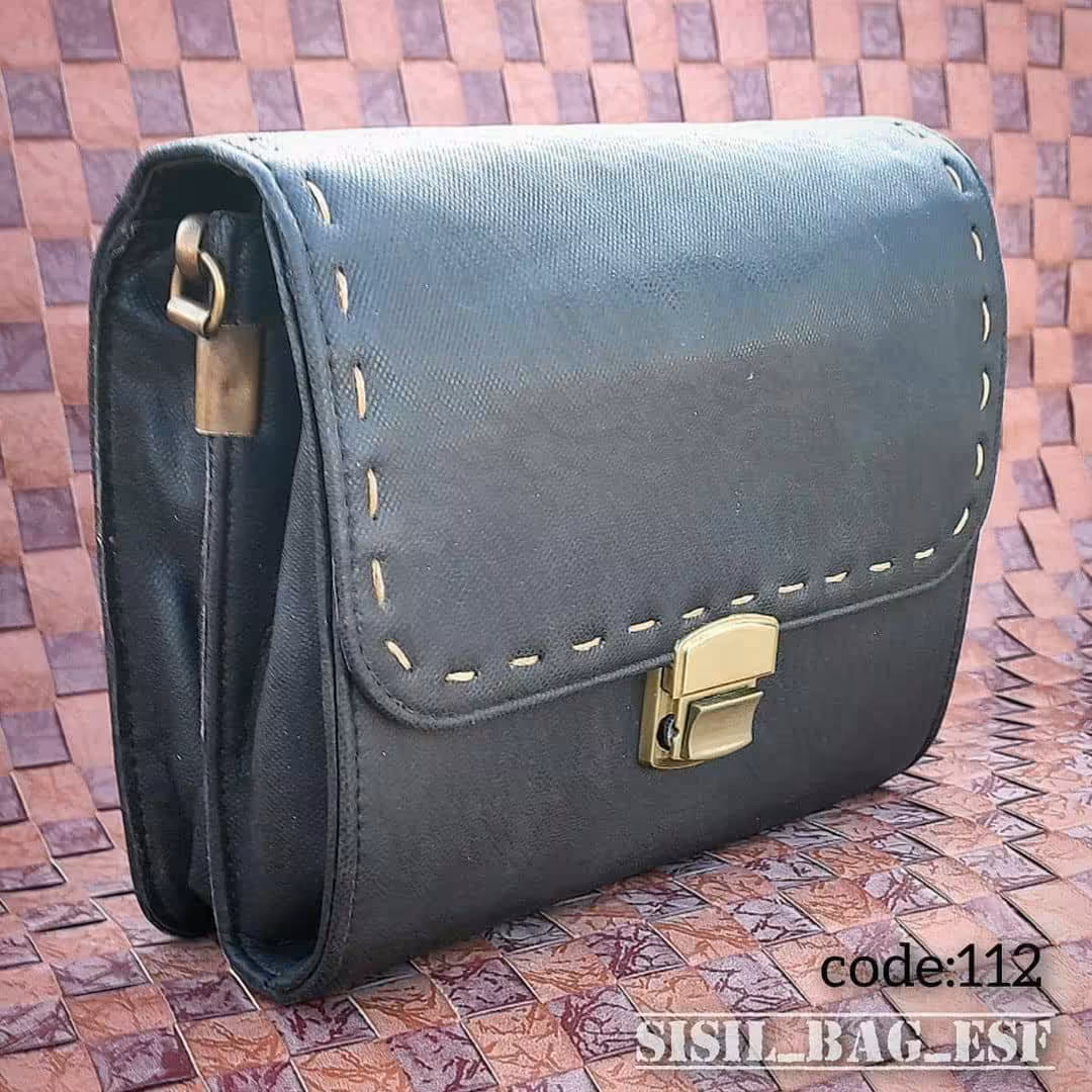 کیف اسپرت رو دوشی مشکی (ارسال مستقیم از تولیدی)