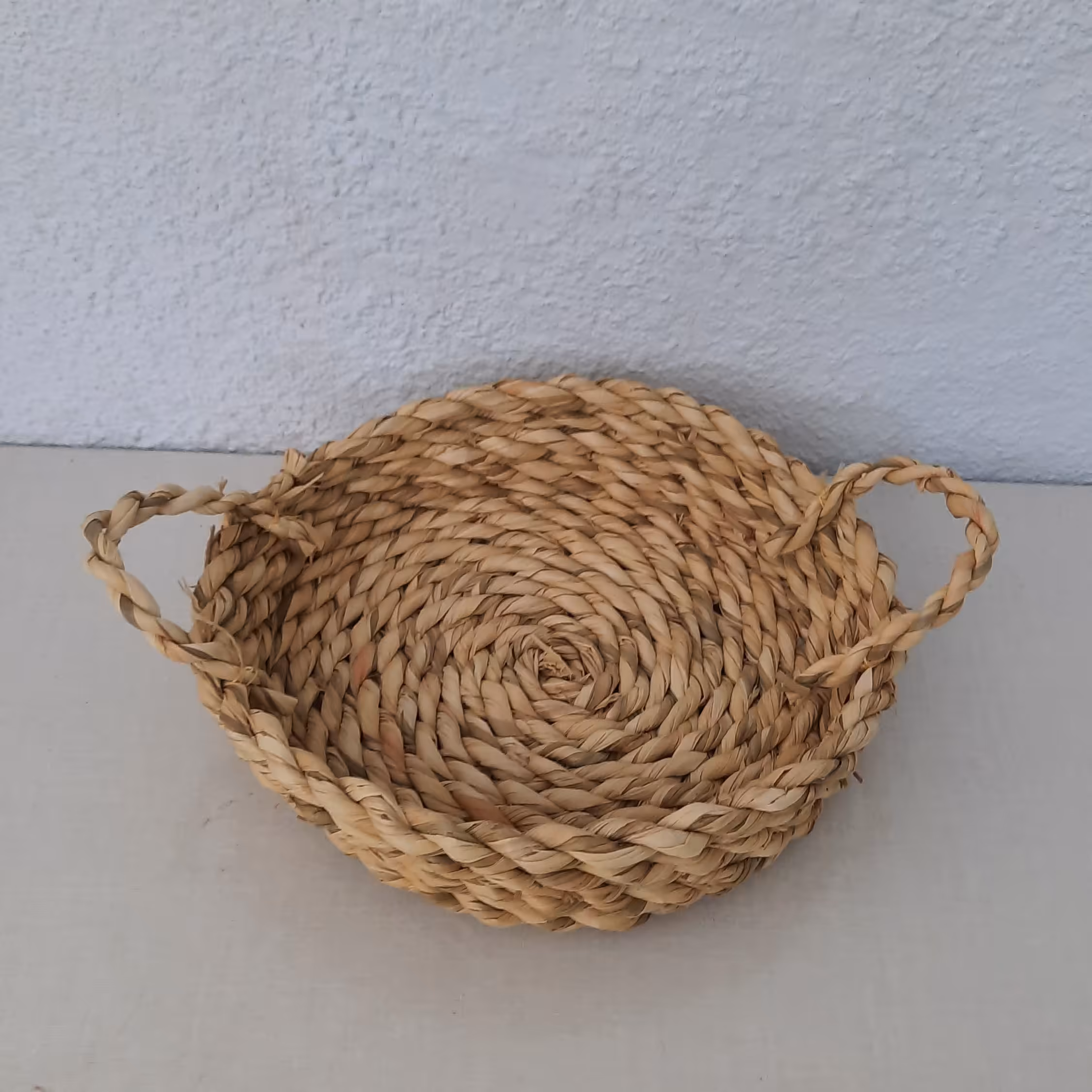 سبد دو دسته طنابی (24 سانتی )