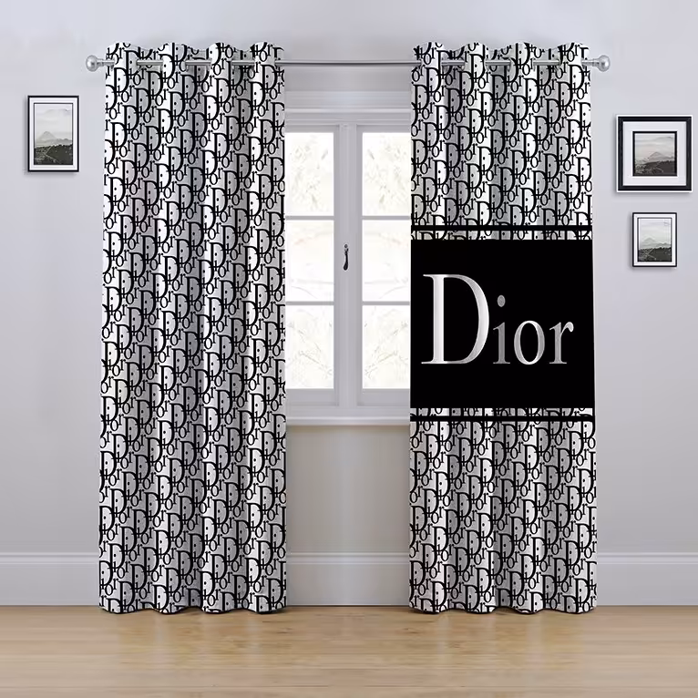 پرده پانچی مدل دیور ابعاد ارتفاع280در عرض145