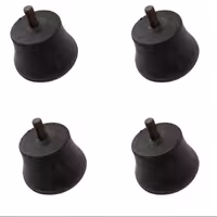 پایه کابینت کمد میز  مدل پیچی تنظیم رزوه هشت بسته 4 عددی 