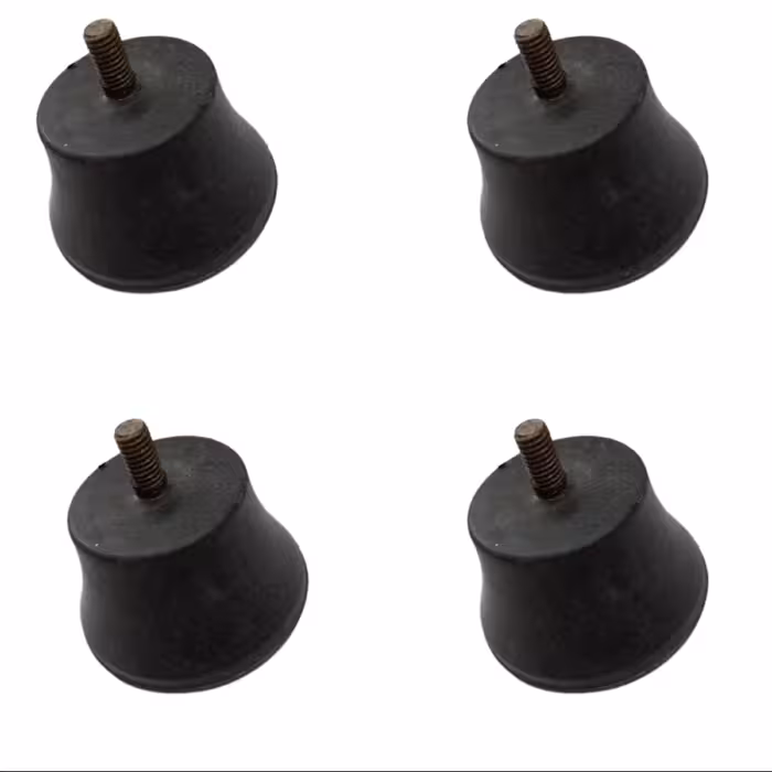 پایه کابینت کمد میز  مدل پیچی تنظیم رزوه هشت بسته 4 عددی 