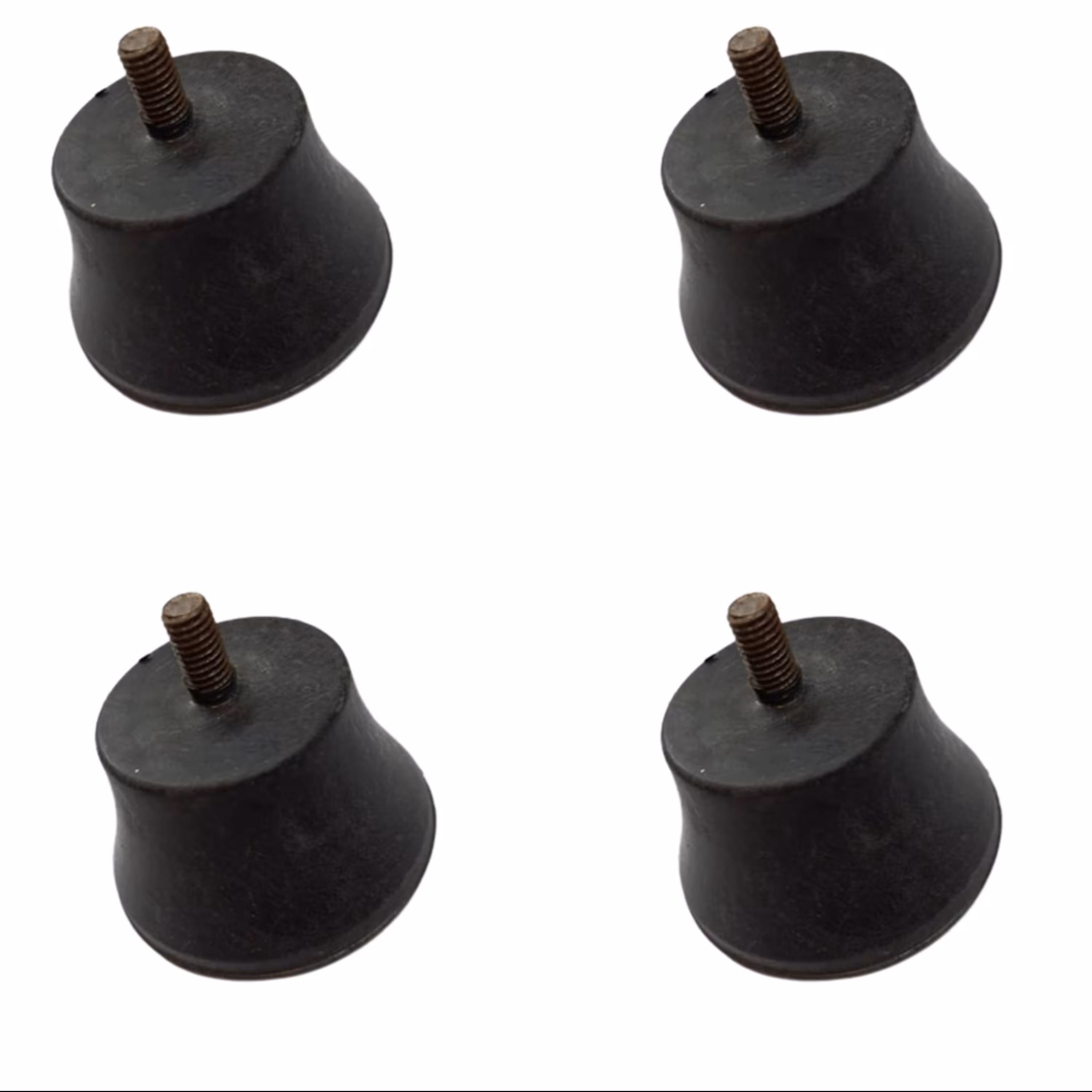 پایه کابینت کمد میز  مدل پیچی تنظیم رزوه هشت بسته 4 عددی 