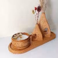 دکوری چوبی رومیزی لانا