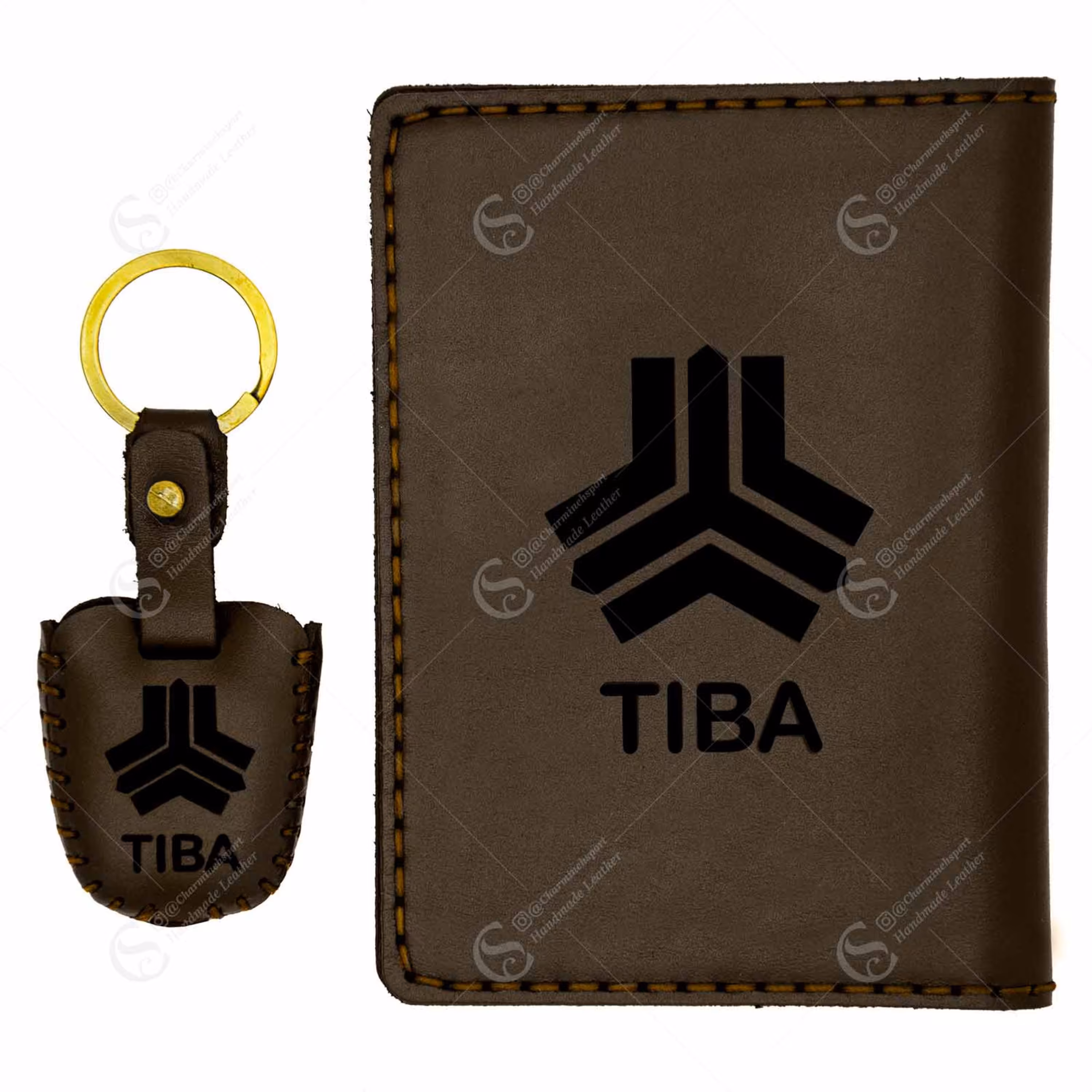 ست کیف مدارک و جاسوئیچی تیبا 72027