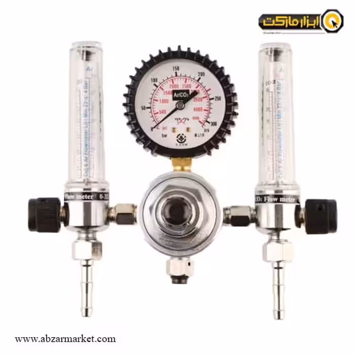 مانومتر آرگون و CO2 توان جم دو فلومتر مدل TJI0203