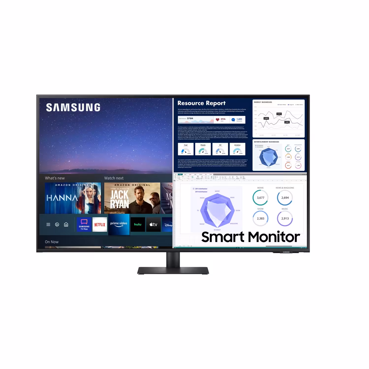 مانیتور سامسونگ SAMSUNG LS43AM700