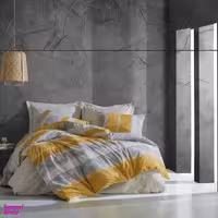 سرویس کاور لحاف یکنفره 3 تکه کاتن باکس مدل Liny