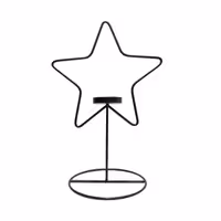 جاشمعی فلزی طرح ستاره کد 01