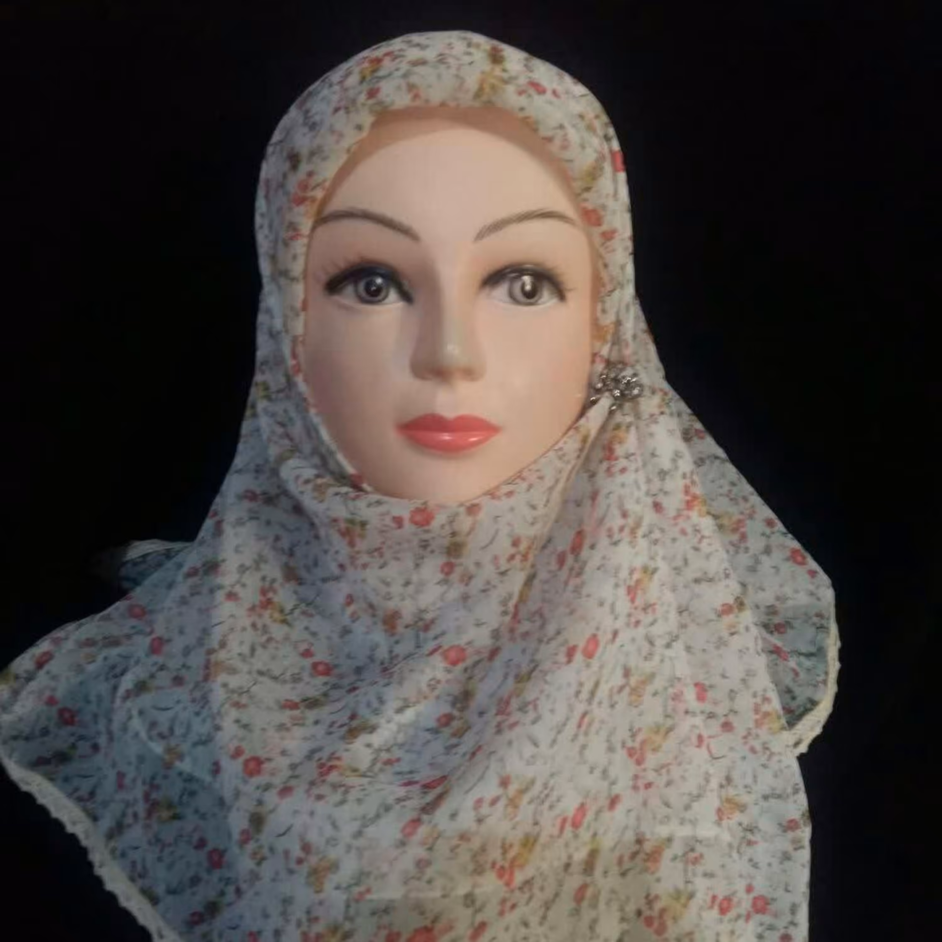 ست روسری و ساق حریر نوجوان 1