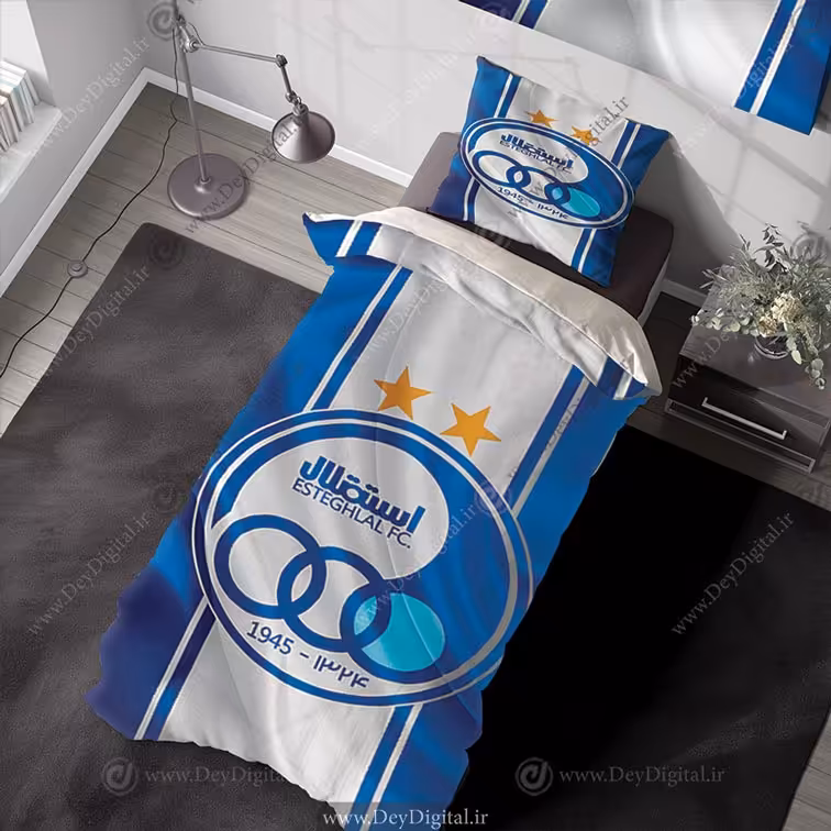 خرید روتختی پسرانه طرح فوتبالی استقلال