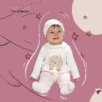 سرهمی صورتی دخترانه برند ایندیگو کد296010