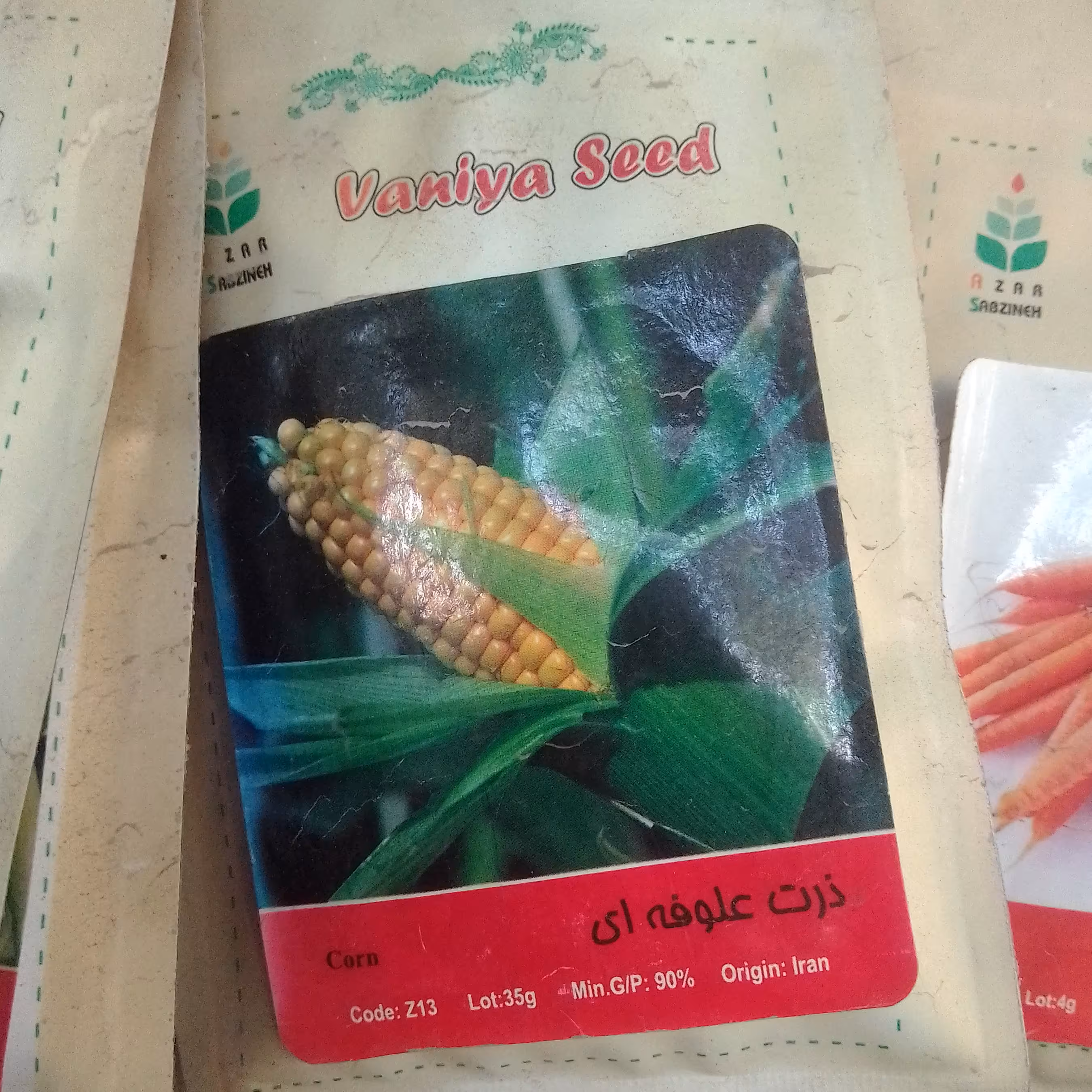 بذر ذرت علوفه ای