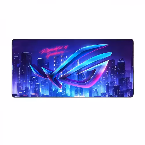 ماوس پد مخصوص بازی طرح ROG Cyberpunk