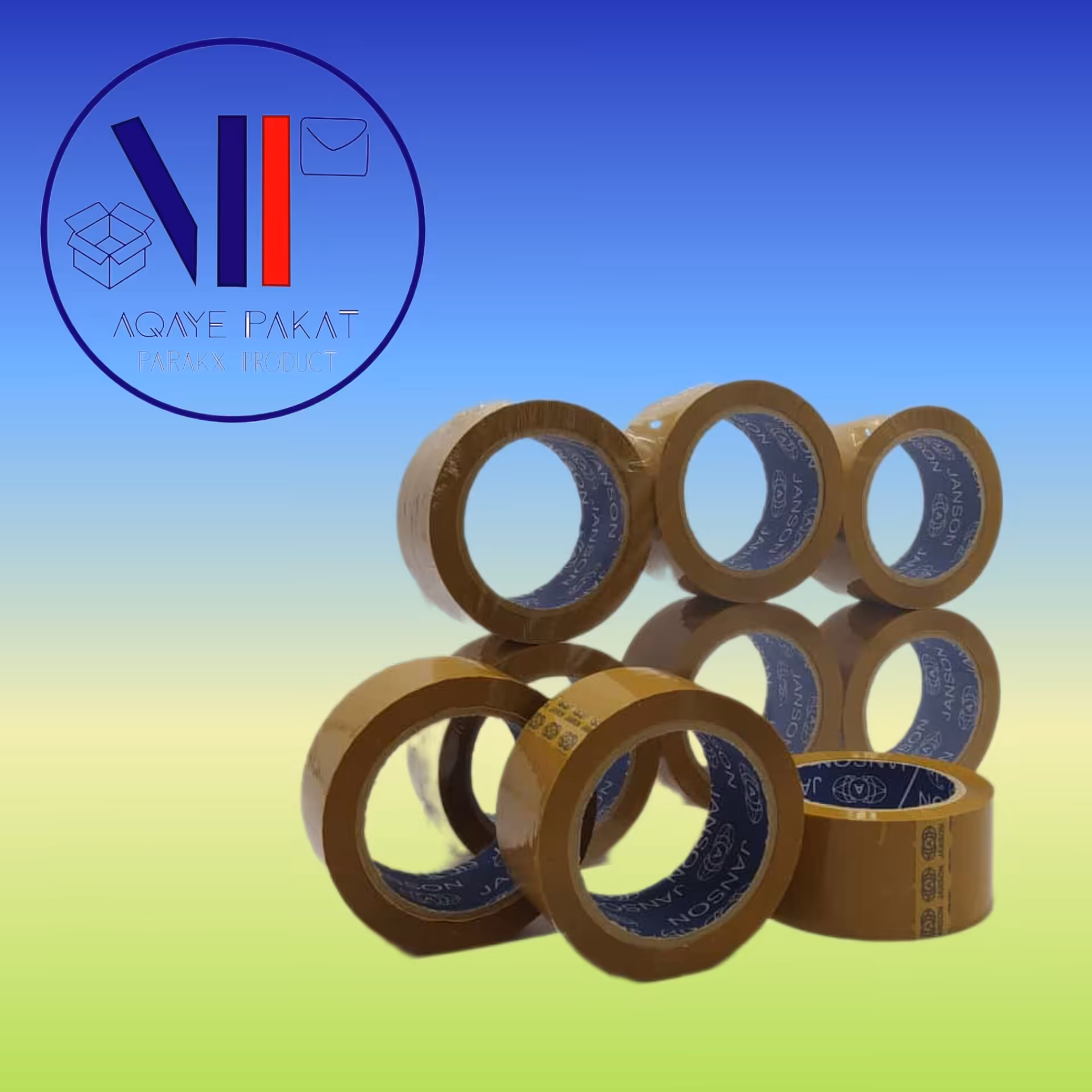 چسب پهن قهوه ای جانسون