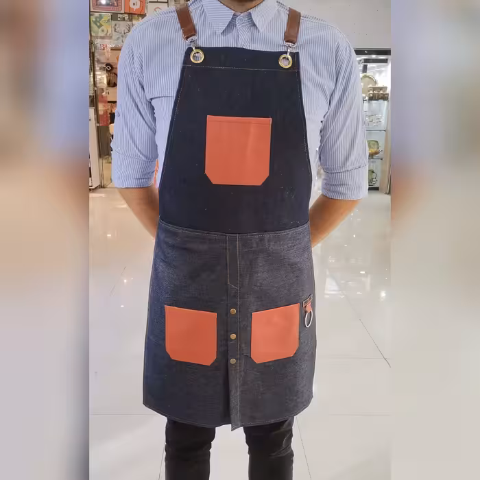 پیشبند باریستا لی پیشبند کافی شاپ اپرون باریستا کافی شاپی