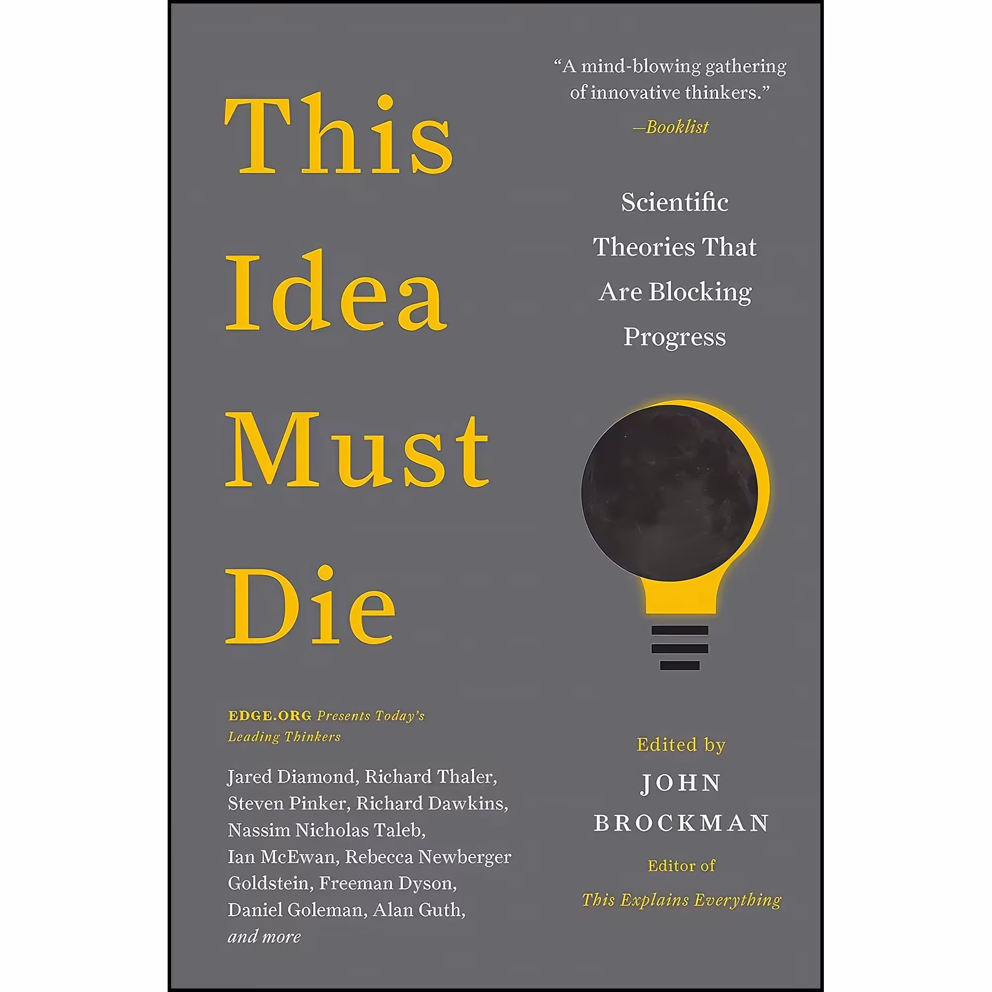 کتاب زبان اصلی This Idea Must Die اثر John Brockman انتشارات Harper Perennial