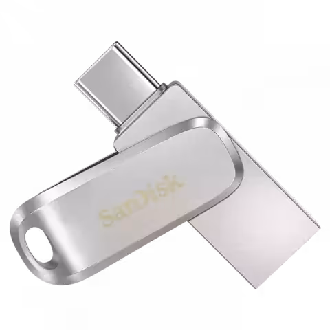 خرید فلش مموری 512 گیگابایت سن دیسک مدل Ultra Dual Drive Luxe