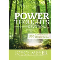 کتاب زبان اصلی Power Thoughts Devotional اثر Joyce Meyer انتشارات FaithWords