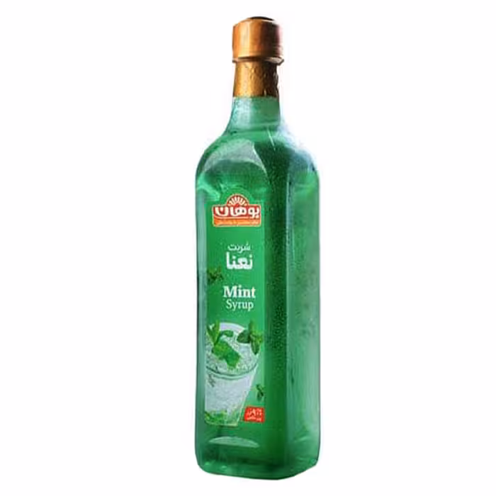 شربت طبیعی نعنا - 1 لیتر 