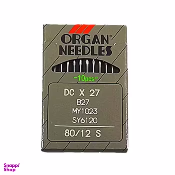 سوزن چرخ زیگزال ارگان مدل DCx27/12 بسته 10 عددی
