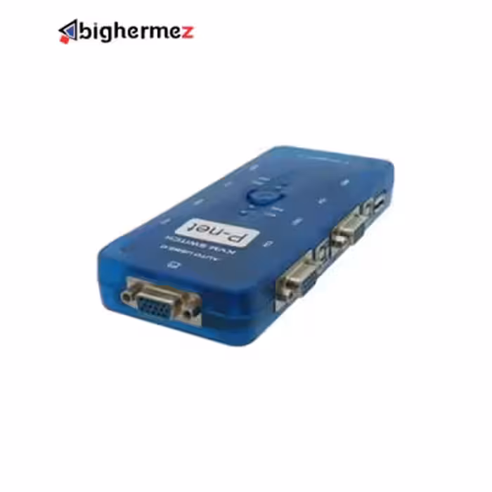 سوئیچ 4 پورت KVM پی نت مدل اتوماتیک