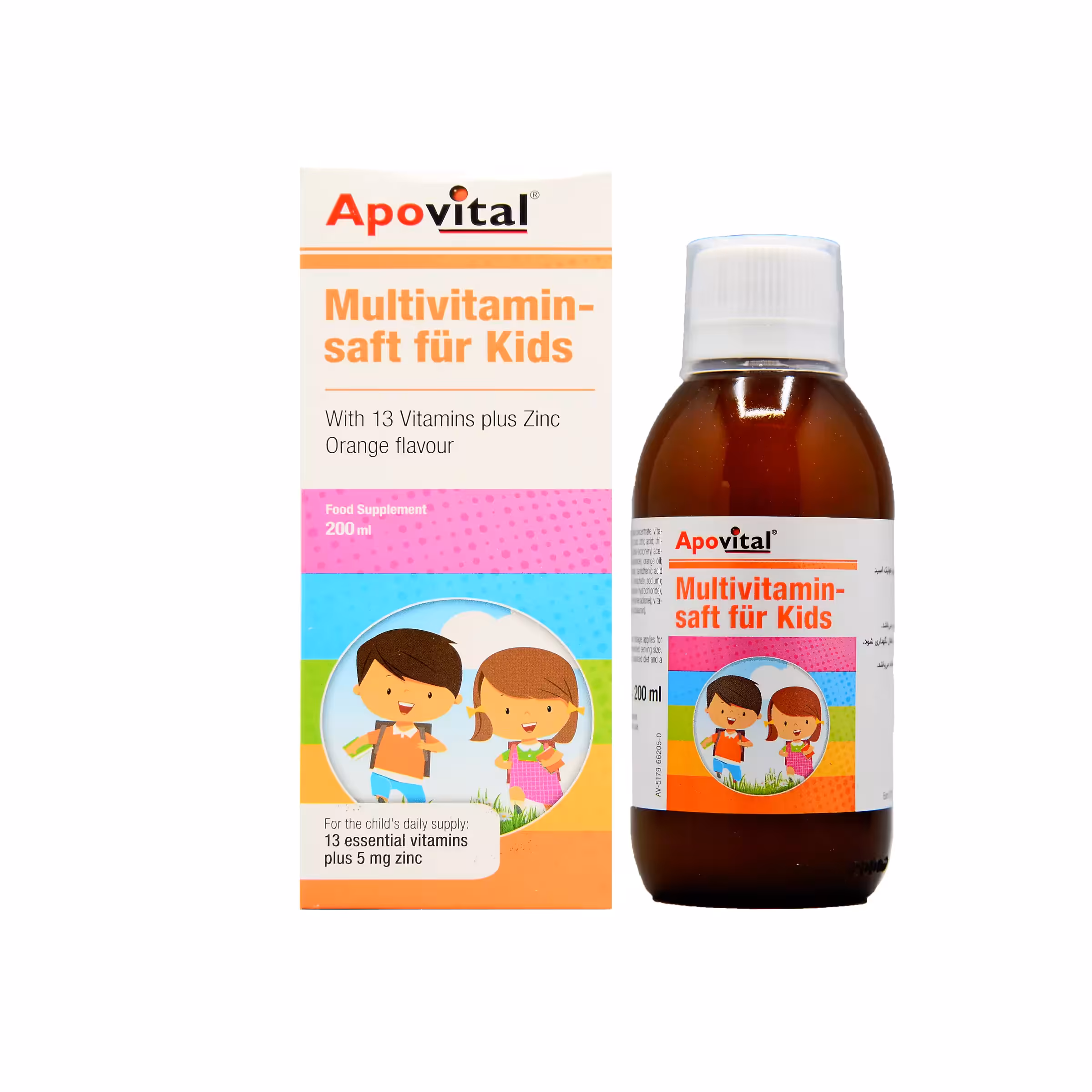 شربت مولتی ویتامین سافت آپوویتال