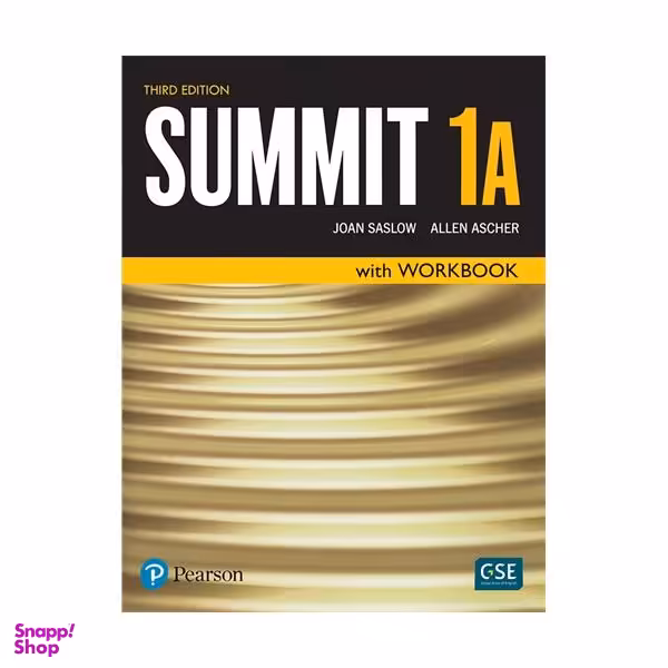 کتاب Summit 3rd 1A اثر Joan Saslow انتشارات Pearson