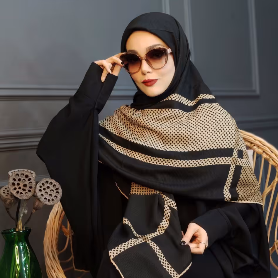 روسری نخی بهاره  چهار فصل قواره  140  کالکشن نوروزی 1402