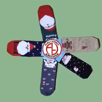 جوراب مچی با طرح برجسته 