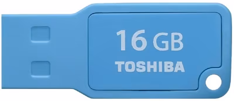 فلش مموری توشیبا مدل میکاوا یو 201 با ظرفیت 16 گیگابایت