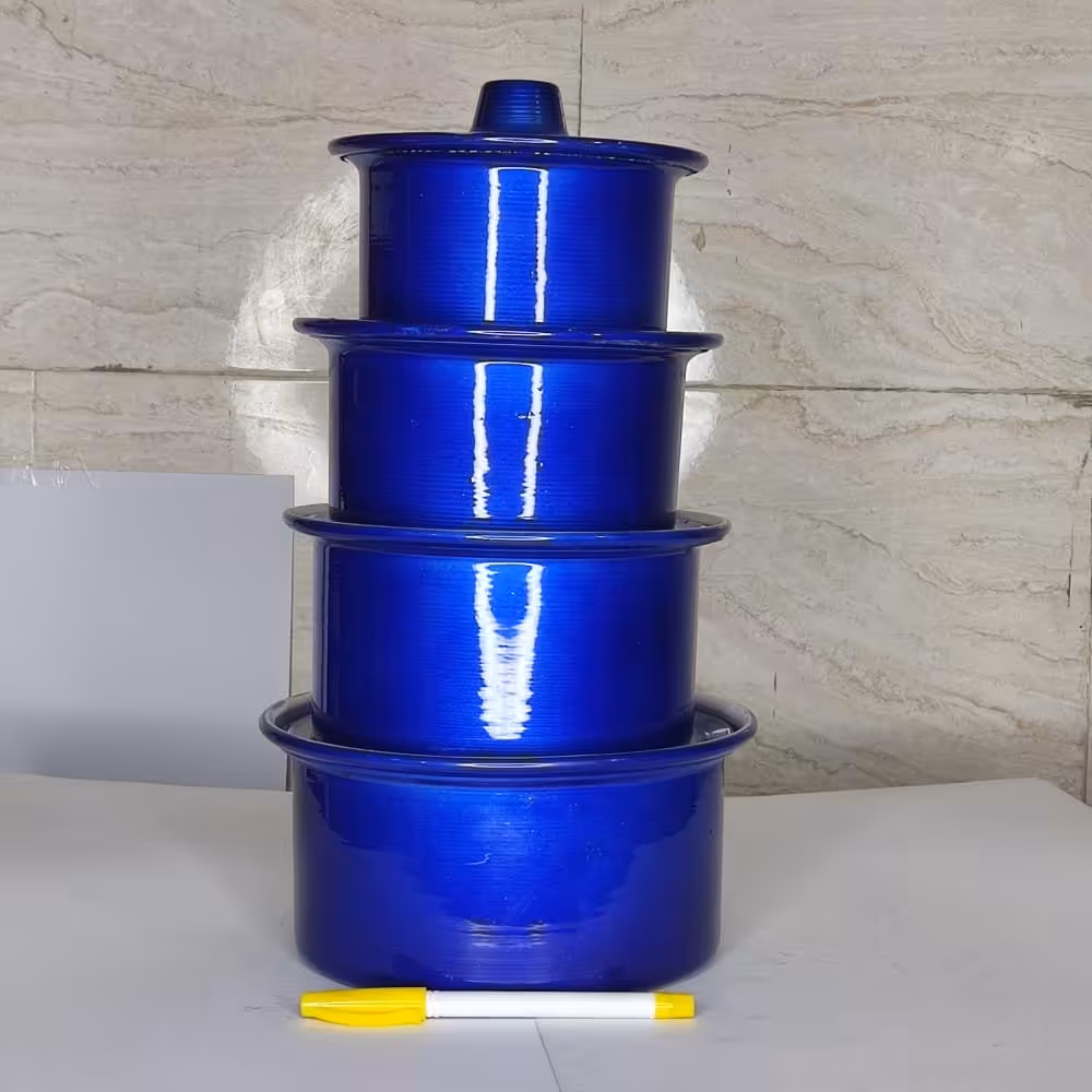 سرویس قابلمه کودک رویی( روحی) 4 تایی رنگی