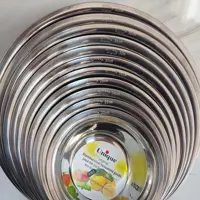 آبکش و لگن یونیک حک شده 22 پارچه استیل 