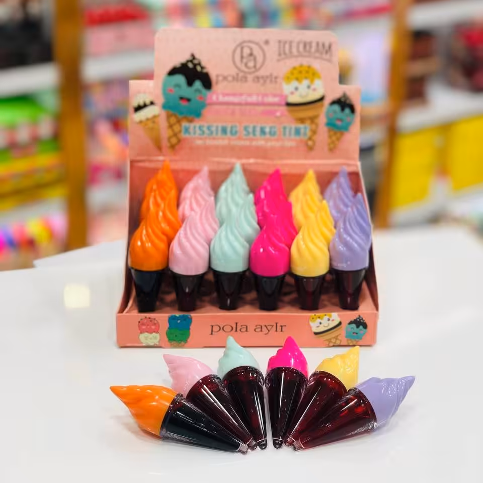 تینت لب بستنی