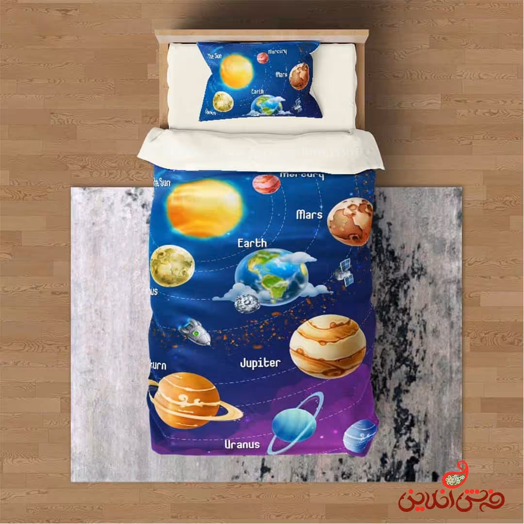 روتختی سه بعدی طرح سیارات کد 3056