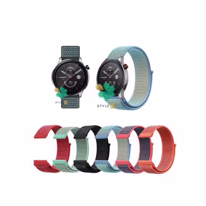 بند ساعت شیائومی Amazfit GTR 4 مدل نایلون لوپ