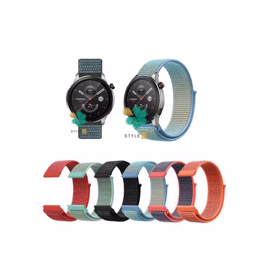 بند ساعت شیائومی Amazfit GTR 4 مدل نایلون لوپ