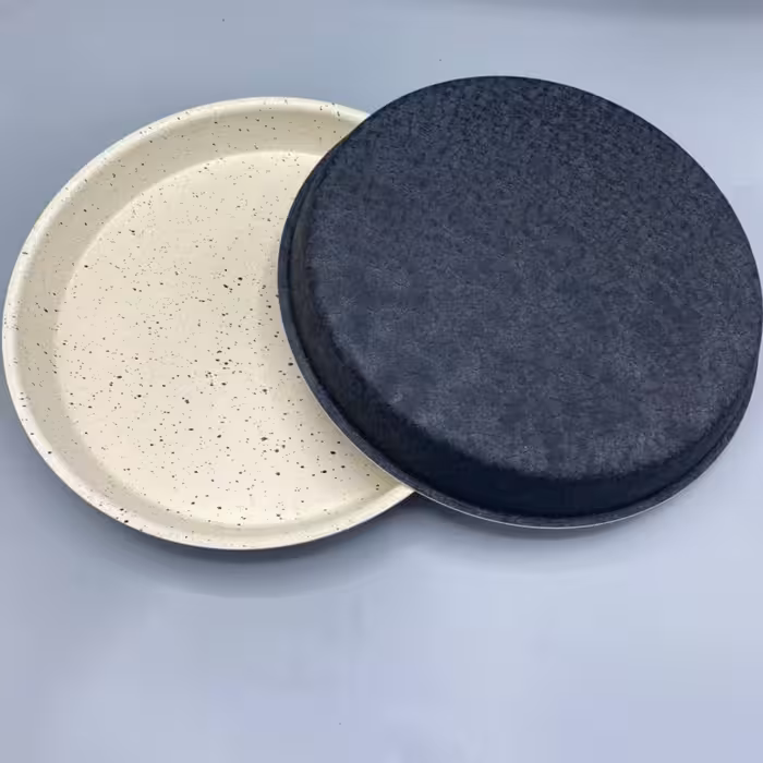 قالب پیتزا تفلون اصلی 25 سانت
(قابلیت شعله مستقیم و فر)