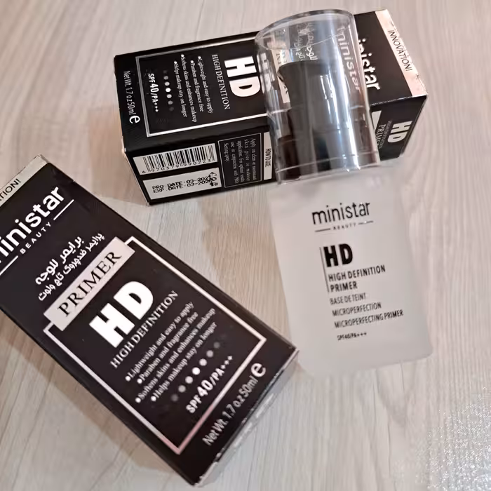 پرایمر بی رنگ مینی استار  اچ دی کاملا مات و بافت ژله ای 
