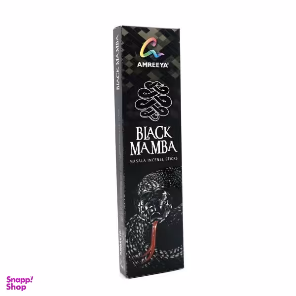 عود آمریا مدل NATURAL DHOOP BLACK MAMBA