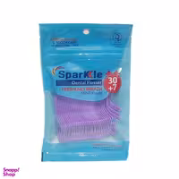 نخ دندان اسپارکل مدل کمانی بسته 37 عددی