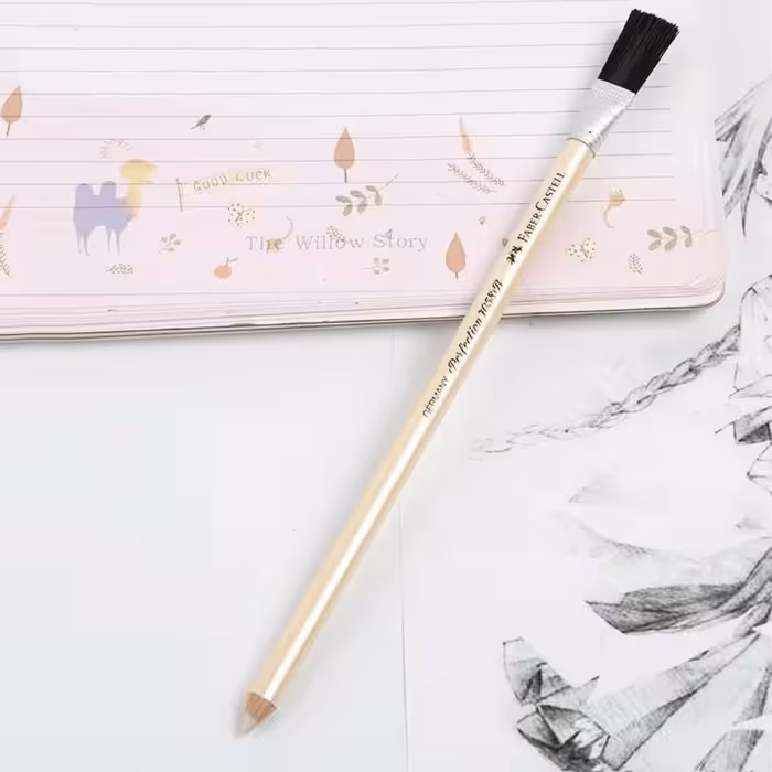 پاک کن مدادی فرچه دار فابر کاستل