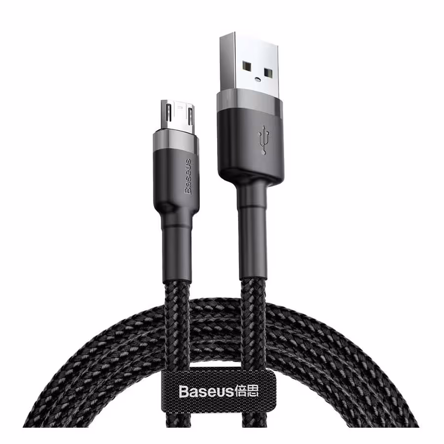 قیمت و خرید کابل تبدیل 1 متری USB به MicroUSB بیسوس Cafule CAMKLF-BG1 | یاس ارتباط