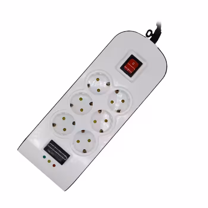 محافظ پارت شش راه ارت دار دیجیتال با کابل 1.8 کد 8794