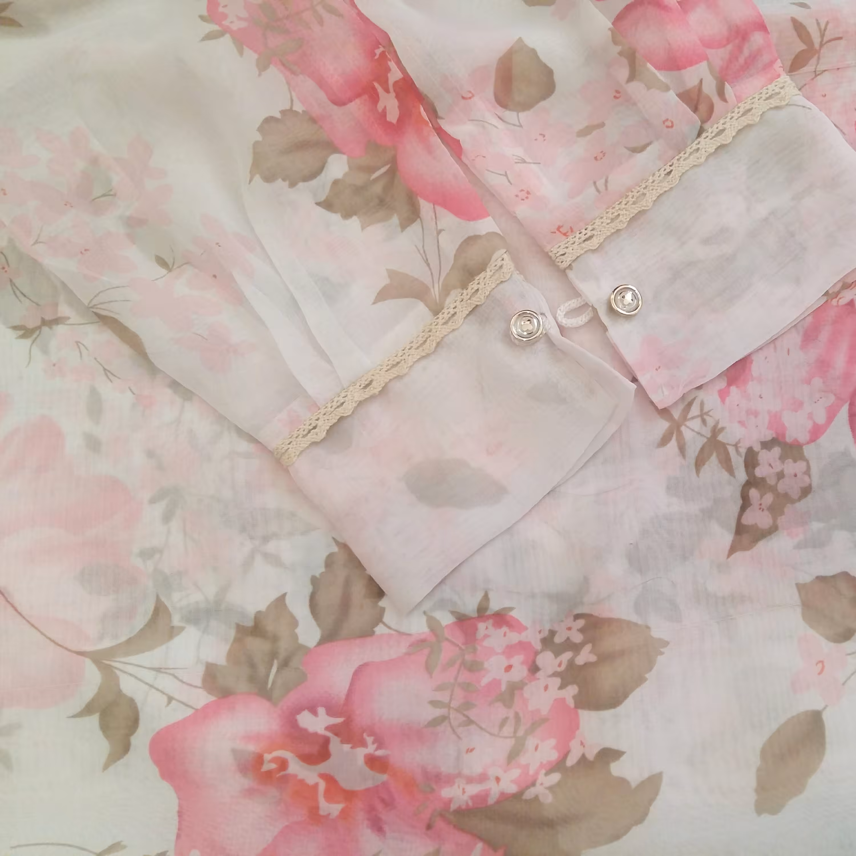 ست روسری و ساقدست حریر 11