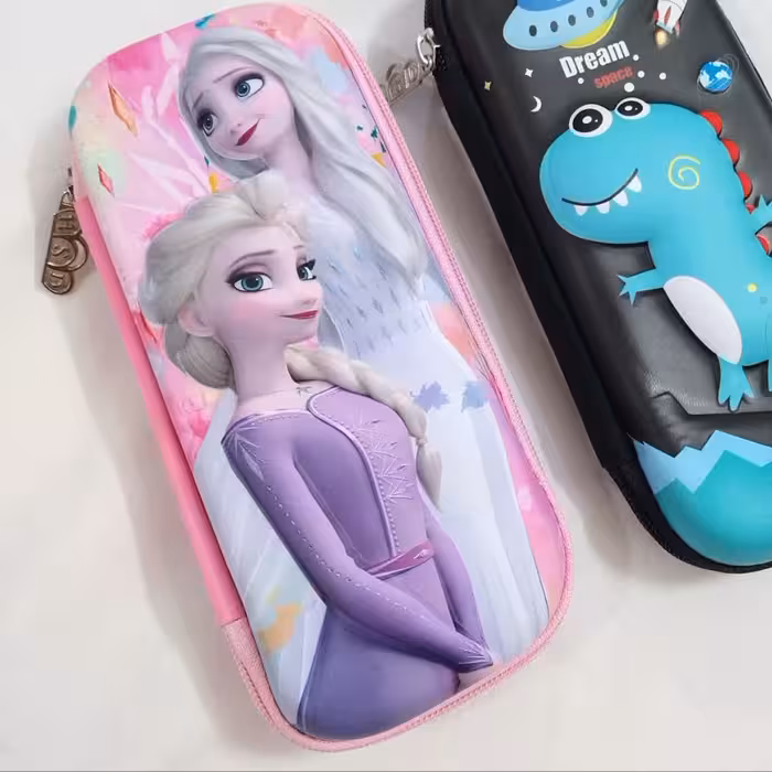 جامدادی زیپی دخترانه  جامدادی فروزن  جامدادی دخترانه  جامدادی 